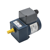 Moteurs à courant alternatif monophasés 110V 220V 25W 70mm Moteur à marche avant et arrière Moteur à engrenages réversible pour convoyeur