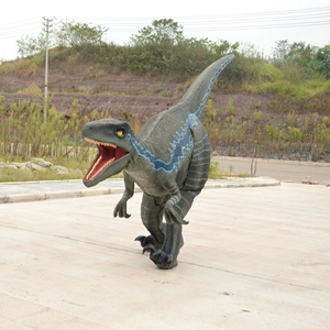 Disfraz de dinosaurio animatrónico que camina con piernas ocultas realistas populares para espectáculo de desfile - Product Image 3