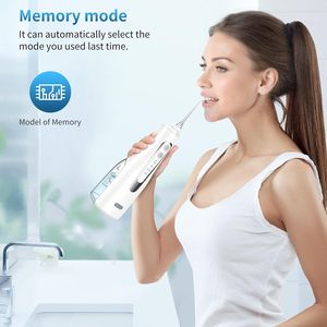Hydropulseur dentaire professionnel portable à piles pour l'extérieur, irrigateur dentaire à eau avec étanchéité IPX7 - Product Image 5