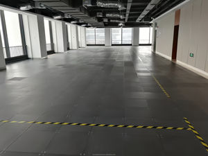 Diseño chino Lingding ISO/CE/<span class=keywords><strong>CISCA</strong></span> Certificado Antiestático Resistencia al fuego Clase 2 años de garantía Piso elevado de acero para oficina - Product Image 6