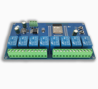 Carte de développement ESP32-WROOM, module relais miniature à 8 canaux, alimentation DC5-30V, protection en époxy, usage général, faible consommation