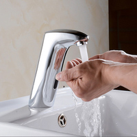 Capteur de lavabo intelligent, salle de bains, nouveau design 2017 capteur de lavabo, robinet d'eau