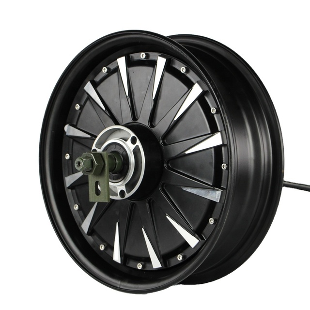 QS Motor 3000W 260 40H V1.3 12x3.5inch In-Wheel Hub BLDC Motor for Electric Scooter 48-72V 75-80KPH New Condition