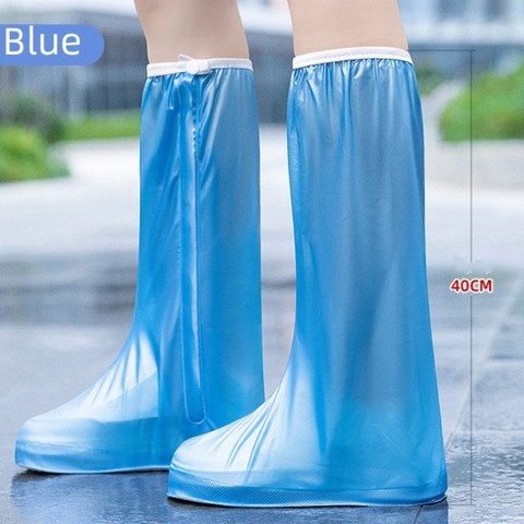Customized Logo Colors PVC Waterproof Plastic Shoe Cover Hot Sale for Winter Summer Autumn Rain Seasons