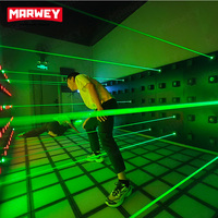 Jeu interactif de certification KC : Salle de jeu, Escape Maze Arena, traversée de lignes laser, activité de team building, jeu d'activation de réseau laser