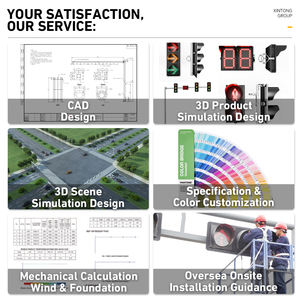 XINTONG <span class=keywords><strong>Traffic</strong></span> LED Signal lumineux pour piétons Fabricant professionnel - Product Image 5