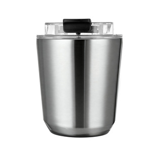 Tasse à café mini en acier inoxydable de 280 ml, 10e génération, isolée sous vide, portable, avec logo personnalisé - Product Image 4