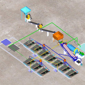 Planta de Procesamiento de Oro a Pequeña Escala de 5-10 TPH, Equipo de Minería de Oro en Roca Dura - Product Image 2