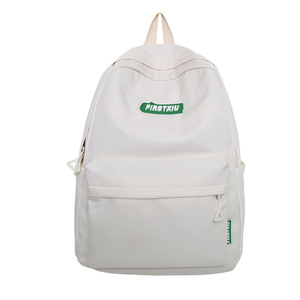 Firsttwo Student <b>Backpack</b> 18 In Large Size School Education Female <b>Backpack</b> Letter Pattern Soft Handle - Product Image 5