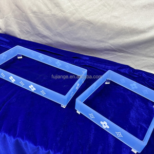 Vente en gros usine : Ensemble de 7 supports à gâteaux en acrylique pour buffet de pain et plateau de service alimentaire, idéal pour les fêtes, la décoration de Noël et de mariage - Product Image 5