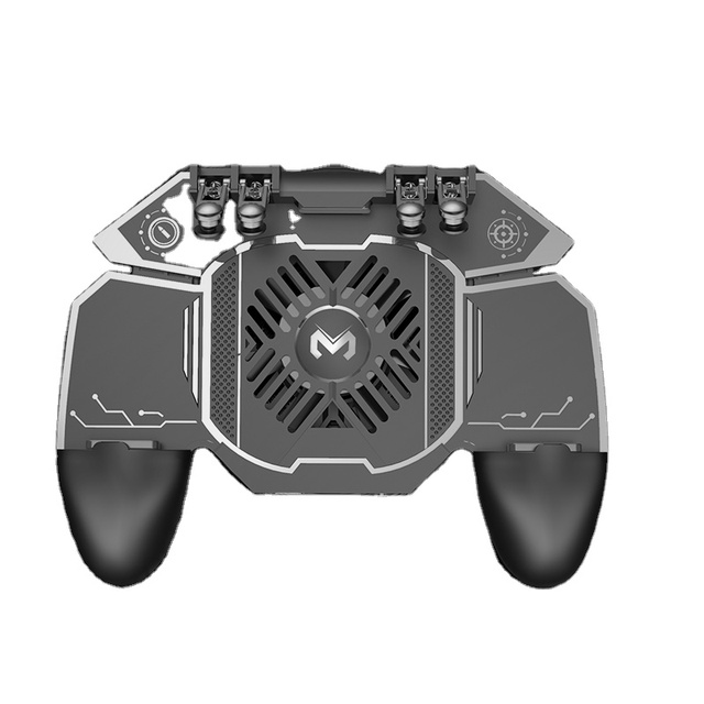 AK88 Cooling Phone Radiator Joystick L2 R2 Shoot Aim Key Mobile Game Controller for Ios Android