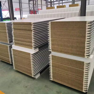 Panneau sandwich ignifuge en laine de roche avec bordure en PU, solution d'ingénierie thermique ignifuge A1 pour façades de fabrication de haute technologie au Vietnam - Product Image 5