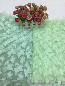 Nouveau design 3D papillon maille broderie dentelle tulle <span class=keywords><strong>tissu</strong></span> pour la fabrication <span class=keywords><strong>de</strong></span> robes bébé <span class=keywords><strong>douche</strong></span> fête décorations <span class=keywords><strong>de</strong></span> mariage <span class=keywords><strong>tissu</strong></span> - Product Image 5