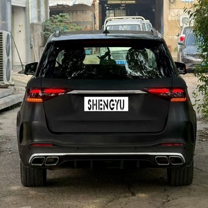 Kit carrosserie pour <span class=keywords><strong>Mercedes</strong></span> Benz ML W166 12-19, modification en GLE63 A-<span class=keywords><strong>MG</strong></span> avec phares, feux arrière, capot, ailes - Product Image 4