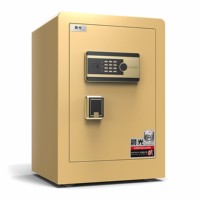 Chen Guang Kommerzieller Sicherheitstresor Schwerlast-Stahltresor Feuerfester Biometrischer Digitaler Safe mit Schlüsselschloss für Heim und Büro