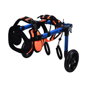 Fauteuil roulant pour petit <span class=keywords><strong>chien</strong></span>, équipement de réadaptation pour animaux de compagnie, aide à la mobilité, cadre de soutien réglable, fabricant OEM ODM - Product Image 3