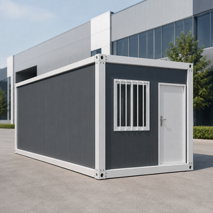 Expédition immédiate : Maison préfabriquée, Maison conteneur pliable, Mini-bureau pliable, Bâtiment de bureau modulaire recyclable et réutilisable pour centre commercial - Product Image 4