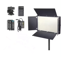 Kit d'éclairage LED professionnel pour les créateurs de contenu TikTok et YouTube Pro U800 LED avec trépied, batterie et chargeur