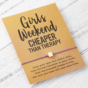 Factory Gold Crown Rose Bloem Paard Bedelarmband Laat De Shenanigans Beginnen Meisjes Weekend Goedkoper dan Therapie Dames Armband - Product Image 5