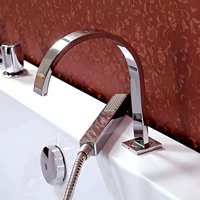 Bain à remous rectangulaire moderne portable à double extrémité avec massage pour salle de bain et hôtel