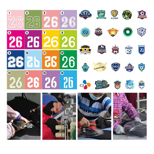 Conjuntos de Camisetas de Fútbol Unisex Personalizables de Alta Calidad JY, Camisetas de Fútbol Altamente Personalizadas con Logotipos Bordados - Product Image 3