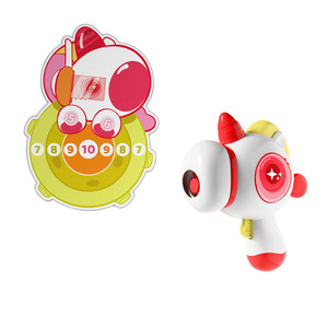 Jouet de lancer de balles collantes licorne, catapulte interactive d'intérieur à propulsion manuelle pour enfants de 5 à 7 ans, unisexe - Product Image 2