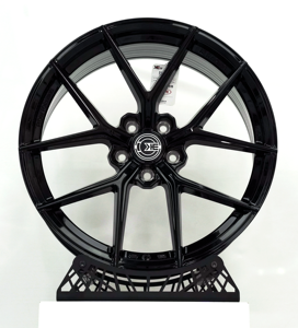 Thiết kế mới 17 18 19 20 bánh xe hợp kim vành xe chất lượng cao cho M4 M3 <span class=keywords><strong>M5</strong></span> M7 Model no.64 Matt đen 5x108 5x112 5x114.3 5x120 - Product Image 2