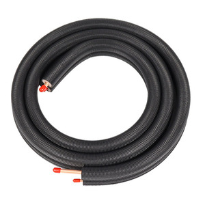 Ensemble de conduites de climatisation en cuivre isolées avec tuyau en cuivre - Product Image 2