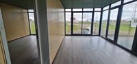 BOX SPACE mini serre facile à assembler chambres de jardin et cabine maison mobil-homes de luxe avec revêtement en bois