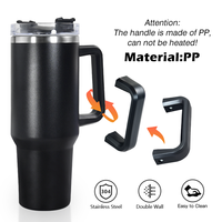 Termo Amaze de 40 oz con Asa, Vasos de Agua de Acero Inoxidable, Vaso para Auto Grabado con Asa, Superventas