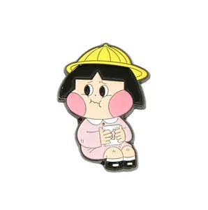 Personalizzato personalizzato all'ingrosso metallo cina Souvenir regalo anime pins smalto oro rosa oro nero nichel pin