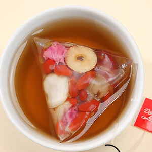 Tisane tonique pour femme Astragale Goji Berry <span class=keywords><strong>Longan</strong></span> 6g Sachets pyramidaux 15 Sachets Bencao Yutang Qi Blood Wellness Support - Product Image 3