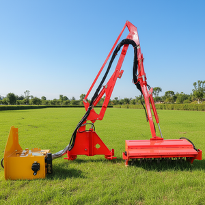 Diesel Rear-Mounted Side Arm Cutter for Tractor-Based Slope, <b>Brush</b> and <b>Vegetation</b> Maintenance - Product Image 1