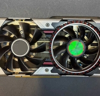 Carte graphique de bureau double ventilateur RGB GTX 1080 Ti 11 Go GDDR5X, GPU haute performance pour jeux 4K, VR, rendu 3D et montage vidéo