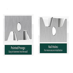 แผ่นป้องกันสายเคเบิล แผ่นป้องกันโลหะ แผ่นป้องกันผนัง แผ่นป้องกันตะปูไม้ - Product Image 5