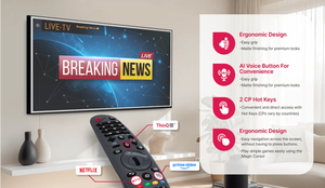 Soulaca 24 pulgadas Espejo Smart TV para Baño Impermeable webOS Televisión <span class=keywords><strong>Net</strong></span>-flix Prime Video Compatible - Product Image 3