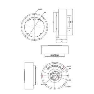 Foxtech DM-J8006-2EC v1.1 MIT điều khiển không chổi than servo Robot Doanh Thiết bị truyền động kép Encoder bánh răng giảm Bionic Robot Doanh động cơ - Product Image 3