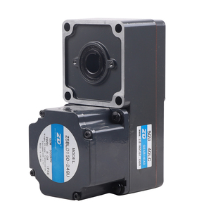 มอเตอร์ ZD 15W 25W 40W 60W 90W 120W 200W 400W 500W 750W เพลาแบนแบบ L เบรคแม่เหล็ก BLDC มอเตอร์ลดเกียร์สำหรับ AGV - Product Image 1