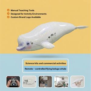 Kit STEM <span class=keywords><strong>Orca</strong></span> Volante RC da 3,5 m con Curriculum: Drone Gonfiabile Gigante per Scuole, Eventi Commerciali e Spettacoli Indoor - Product Image 3