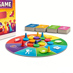 Proveedor de Juegos de Mesa Personalizados OEM, Servicio de Impresión a Todo Color, Tarjetas Flash, Opciones de Empaque, Venta al Por Mayor - Product Image 3