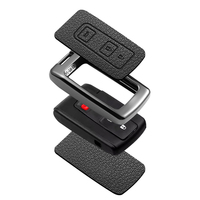 Étui de protection en cuir et alliage de zinc pour clé de voiture Toyota Prius Corolla Verso Camry, accessoires porte-clés sans clé
