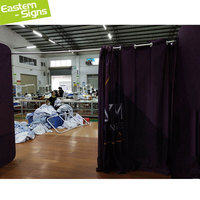 10FT Canopy Square Backdrop Frame Kit de toile de fond réglable pour événement mariage Mandaps