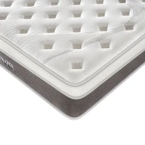 中国床垫制造商带乳胶的袖珍弹簧床垫