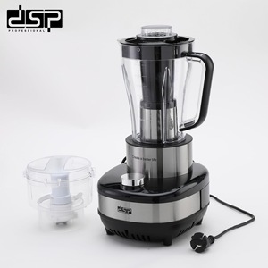Licuadora multifuncional DSP 6 en 1 de 1L y 3L, procesador de alimentos de acero inoxidable para batidos y comida para bebés - Product Image 3