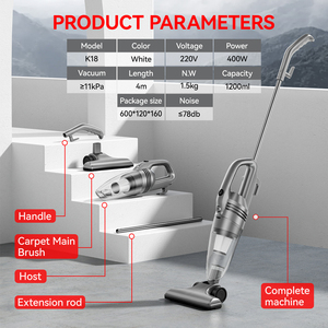 Aspirateurs autonomes <span class=keywords><strong>pour</strong></span> la maison, aspirateur rechargeable <span class=keywords><strong>pour</strong></span> sols en bois dur, tapis, poils d'animaux - Product Image 6