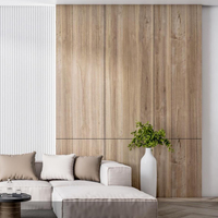 Panneaux muraux décoratifs ignifuges en bois Panneaux muraux PS Décoration intérieure