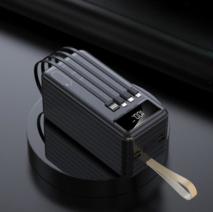 Batterie externe 50000 mAh grande capacité 60000 mAh charge rapide <span class=keywords><strong>100000</strong></span> mAh <span class=keywords><strong>Powerbank</strong></span> 22,5 W câbles intégrés 80000 mAh Power Bank <span class=keywords><strong>100000</strong></span> mAh - Product Image 2