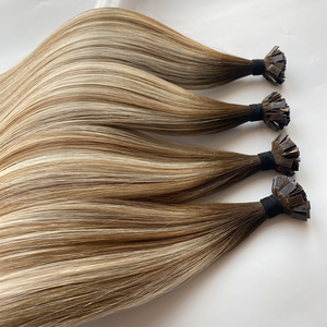 Conception de logo gratuite, emballage gratuit, extensions de cheveux chinoises à pointe plate Remy double tirage, toutes les couleurs disponibles pour la teinture. - Product Image 3