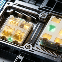 LED SMD RVB bicolore rouge-vert 0805 pour contrôle industriel, lumière à double état