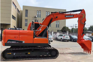 Excavatrice sur chenilles Doosan DX150LC-9C 15 tonnes Bonne performance de travail avec moteur central Engrenage de boîte de vitesses à prix économique - Product Image 3
